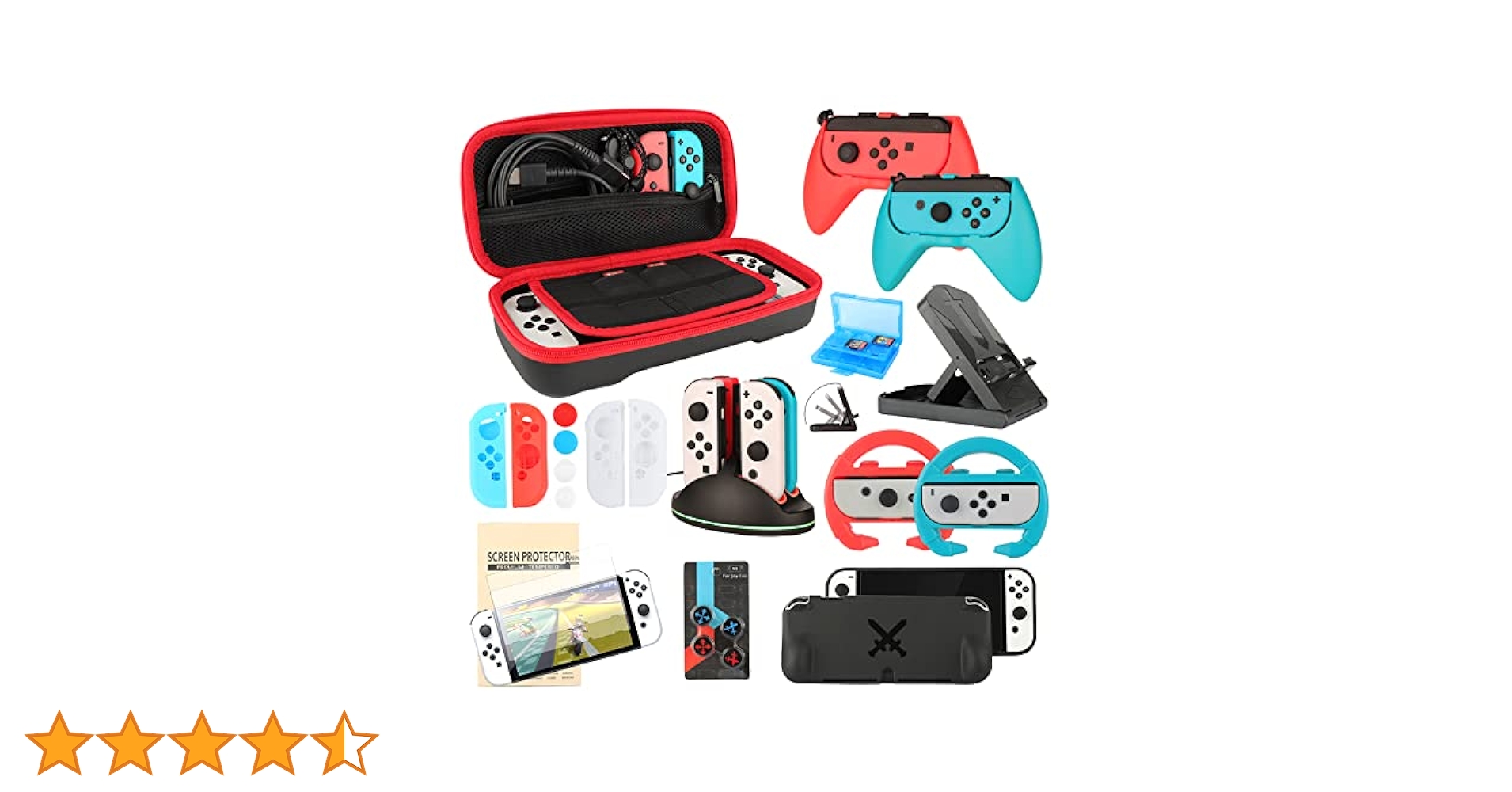 Amazon.co.jp: Nintendo Switch OLED用アクセサリーバンドル